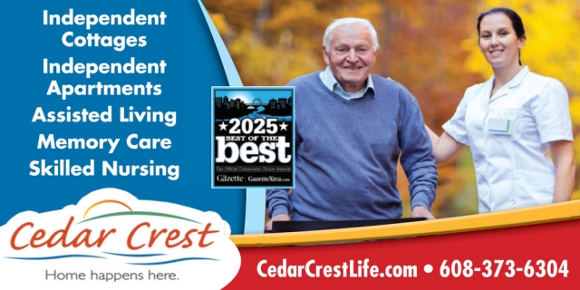 Independent Apartments, Cedar Crest Health Care, Janesville, WI