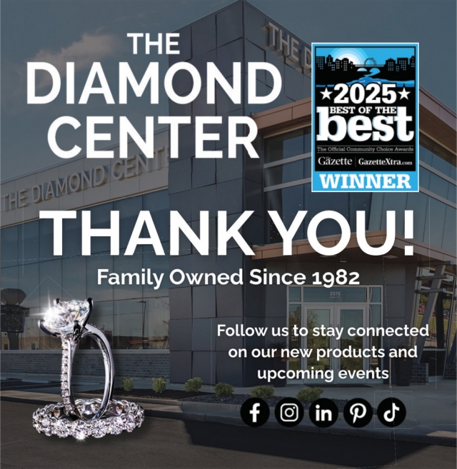 Thank You!, The Diamond Center, Janesville, WI