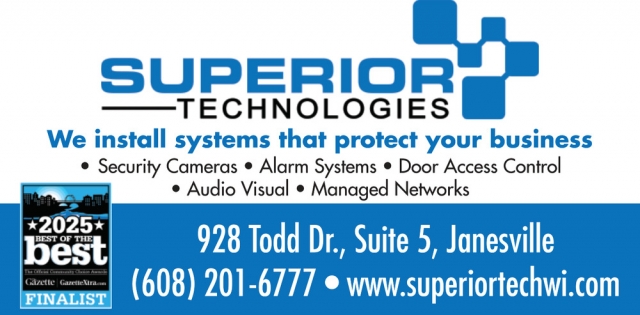 We Install Systems that Protect Your Business, Superior Technologies