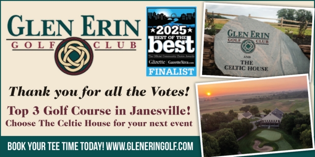 Top 3 Golf Course in Janesville, Glen Erin Golf Club, Janesville, WI