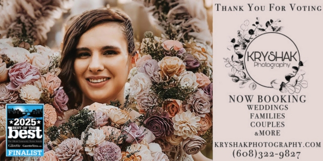 Now Booking Weddings, Kryshak Photography, Janesville, WI