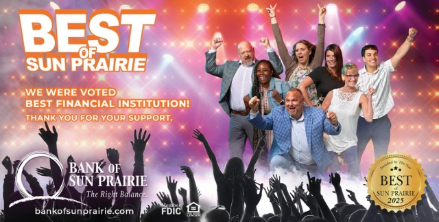 Best Financial Solutions, Bank of Sun Prairie, Cottage Grove, WI