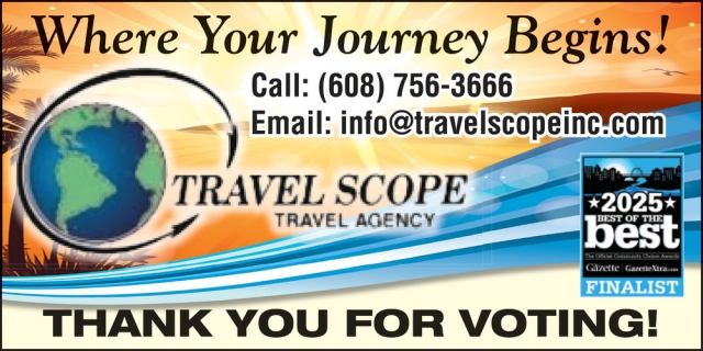 Where Your Journey Begins!, Travel Scope