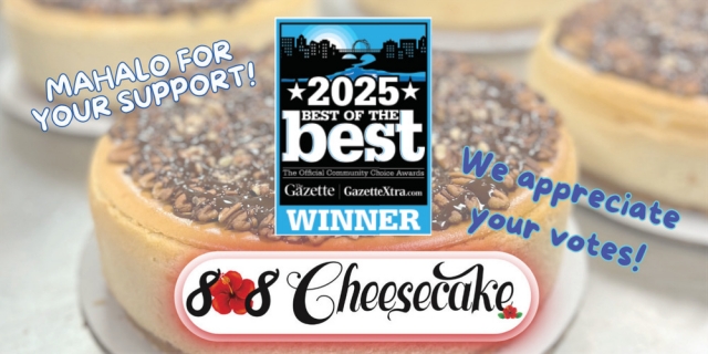We Appreciate Your Votes, 808 Cheesecake, Janesville, WI