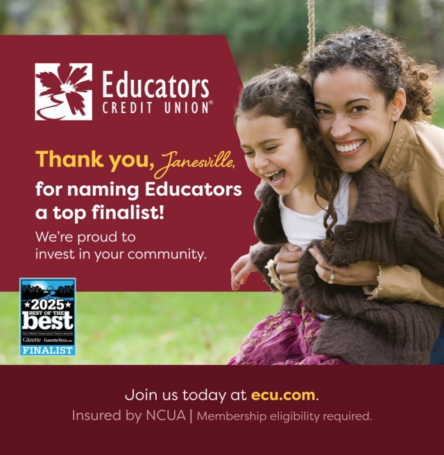 We're Proud to Invest in Your Community, Educators Credit Union, Kenosha, WI