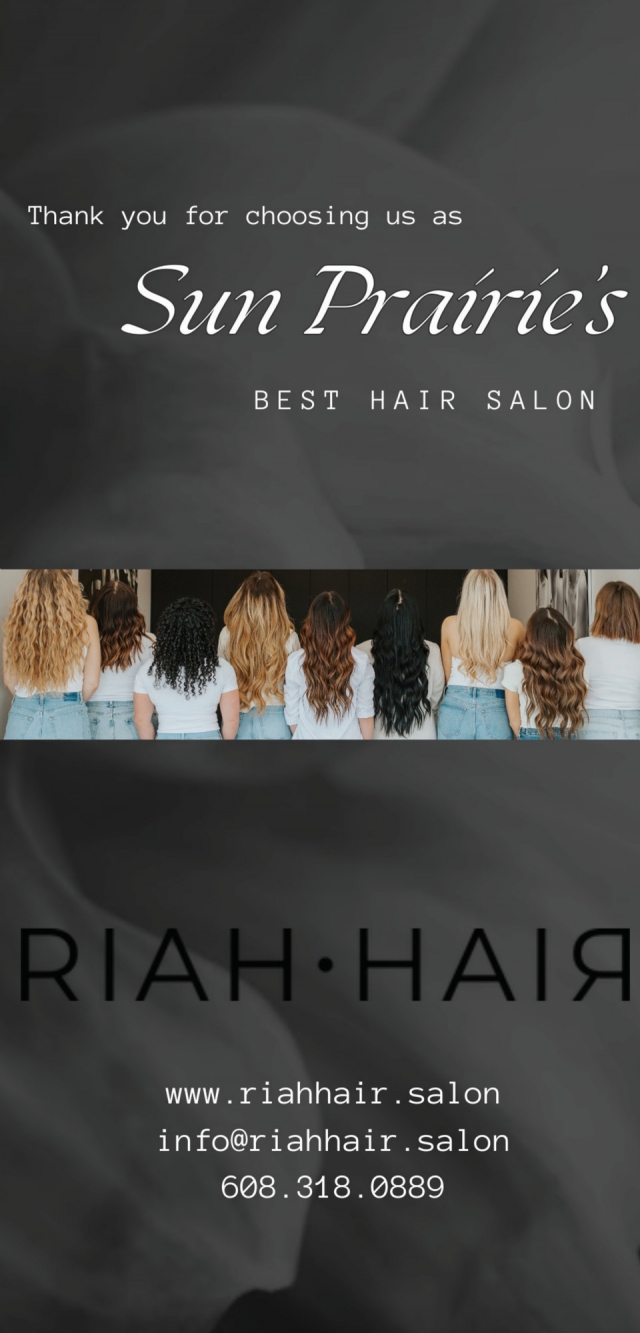 Best Hair Salon, RIAH.HAIR Salon, Sun Prairie, WI