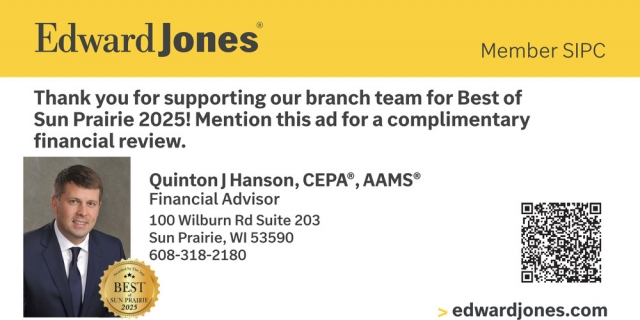 Financial Advisor, Quinton J Hanson - Edward Jones
