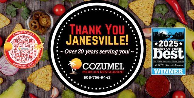 Over 20 Years Serving You!, Cozumel Mexican Restaurant - Janesville, Janesville, WI