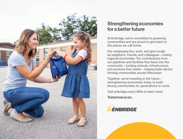 Strengthering Economies for A Better Future, Enbridge