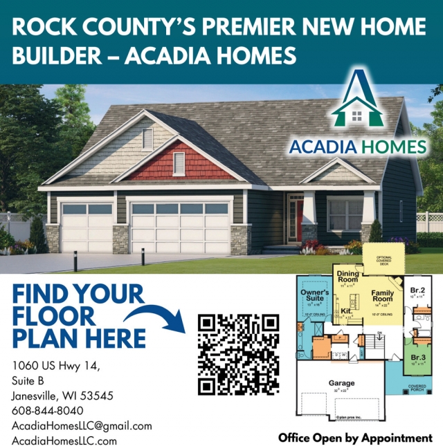 Find Your Floor Plan Here, Acadia Homes