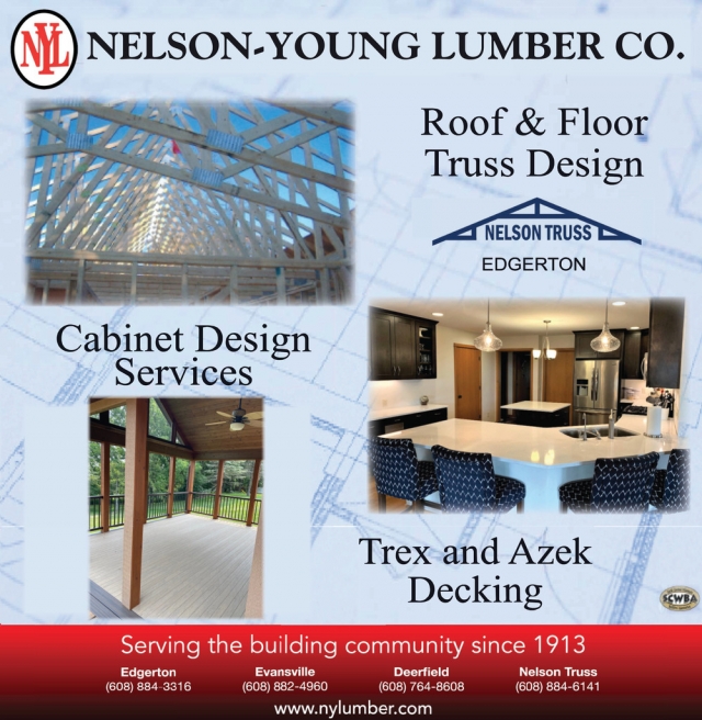 Roof & Floor Design, Nelson-Young Lumber Company, Edgerton, WI
