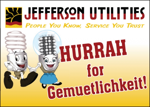 Hurrah for Gemuetlichkeit!, Jefferson Utilities, Jefferson, WI
