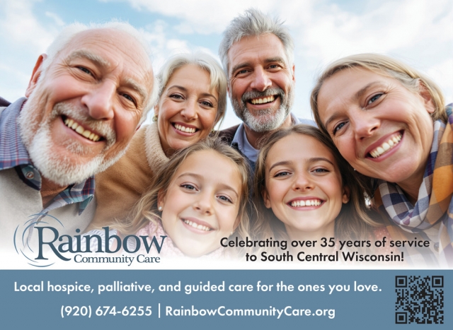 Celebrating Over 35 Years of Service in South Central Wisconsin!, Rainbow Hospice Care, Inc., Jefferson, WI