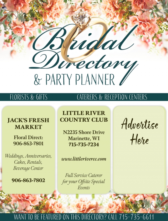 Caterers & Recepcion Centers, Bridal Directory & Party Planner