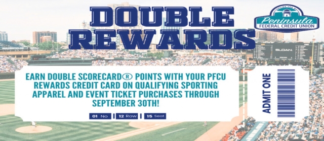 Double Rewards, Peninsula Federal Credit Union, Escanaba, MI