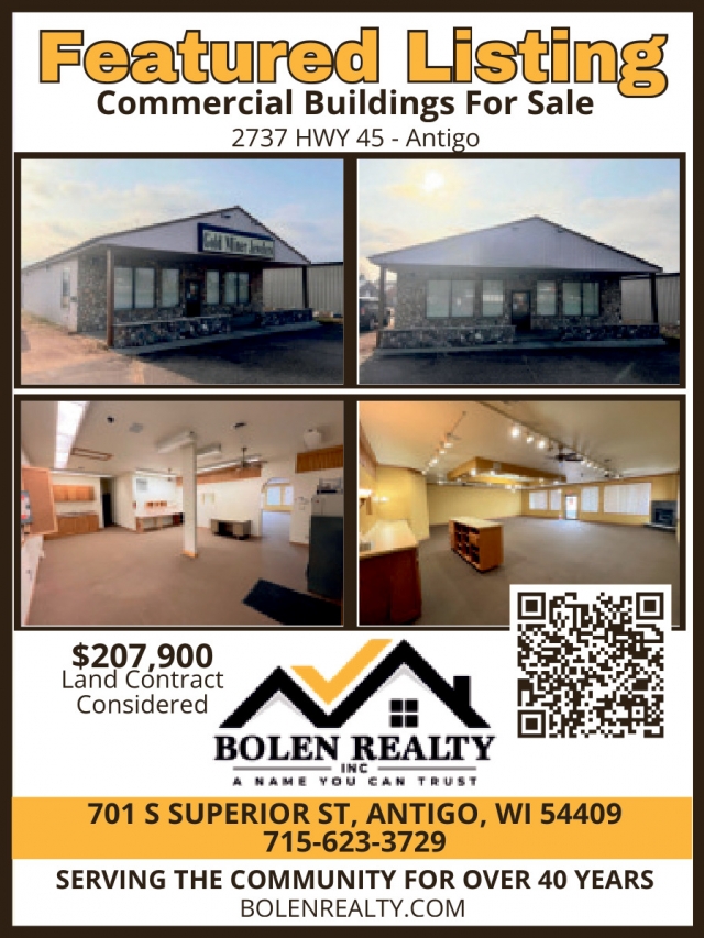 Featured Listing, Bolen Realty, Antigo, WI
