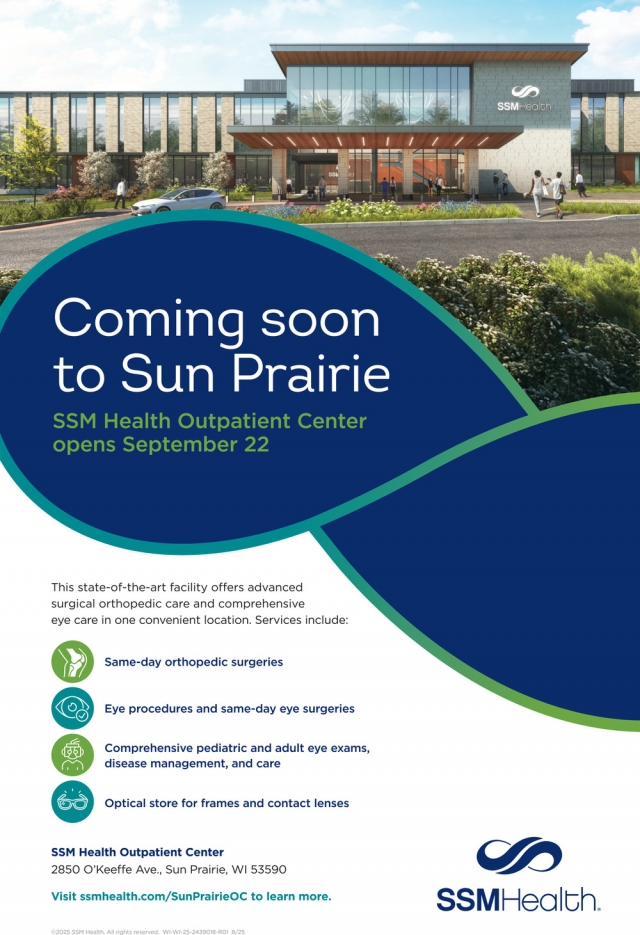 Coming Soon to Sun Prairie, SSM Health Dean Medical Group, Baraboo, WI