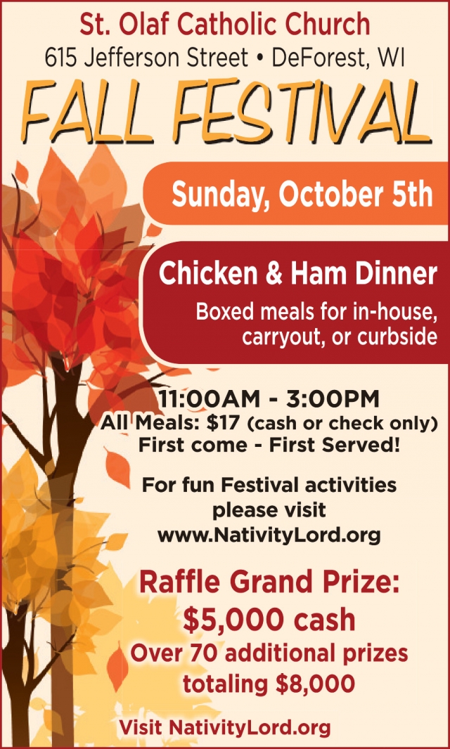 Fall Festival, St. Olaf Catholic Church - DeForest, Deforest, WI