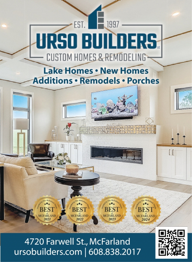Lake Homes, Urso Bros. LLC, Mc Farland, WI