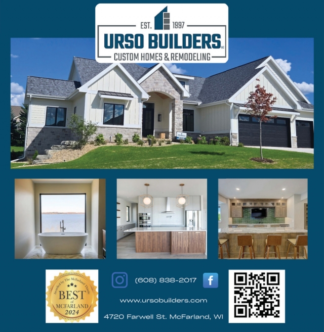 Custom Homes & Remodeling, Urso Bros. LLC, Mc Farland, WI