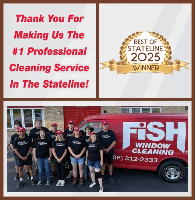 Window Cleaning, Fish Window Cleaning, Beloit, WI
