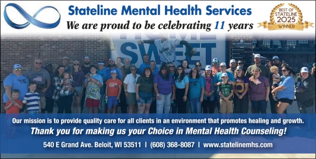 Mental Health Counseling, Stateline Mental Health Services LLC, Beloit, WI