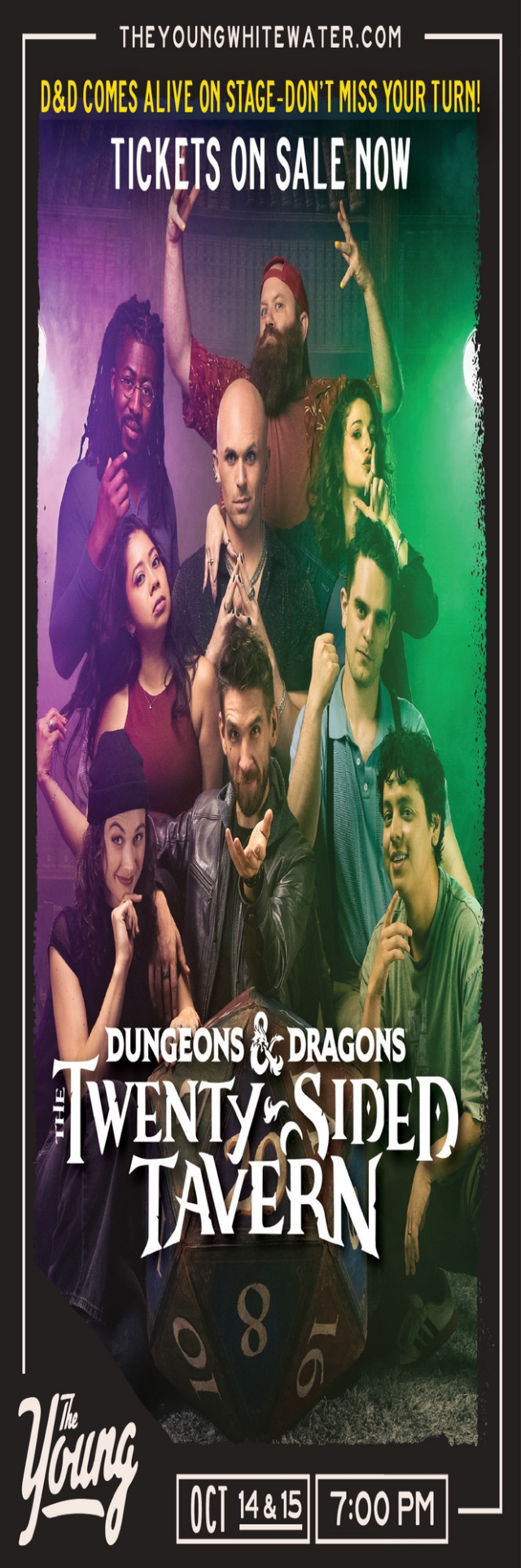 Dungeons & Dragons, The Young Performing Arts Center, Whitewater, WI