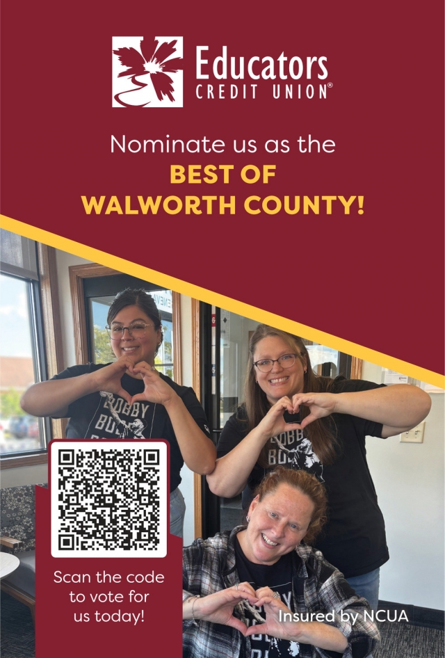 Best of Walworth County!, Educators Credit Union, Kenosha, WI