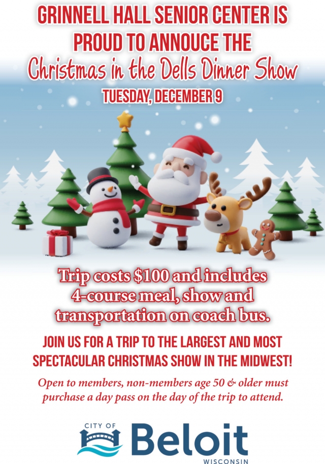 Dinner Show, Christmas in The Dells Dinner Show (December 9, 2025)