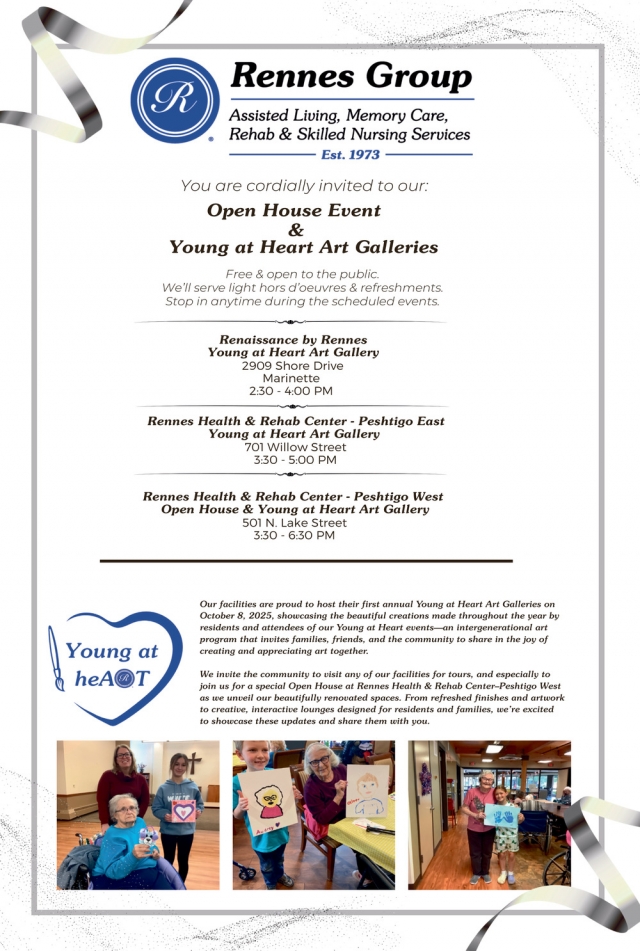 Assisted Living, Memory Care, Renaissance by Rennes, Marinette, WI