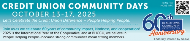 Credit Union Community Days, Blackhawk Community Credit Union, Stoughton, WI