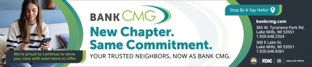 New Chapter. Same Commitment., Bank GMC - Lake Mills