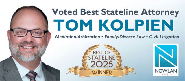 Voted Best Stateline Attorney, Nowlan Law LLP, Janesville, WI