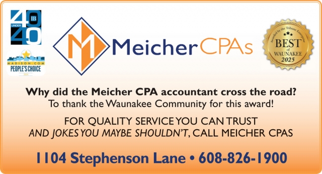 Certified Public Accountants, Meicher CPAs, Waunakee, WI