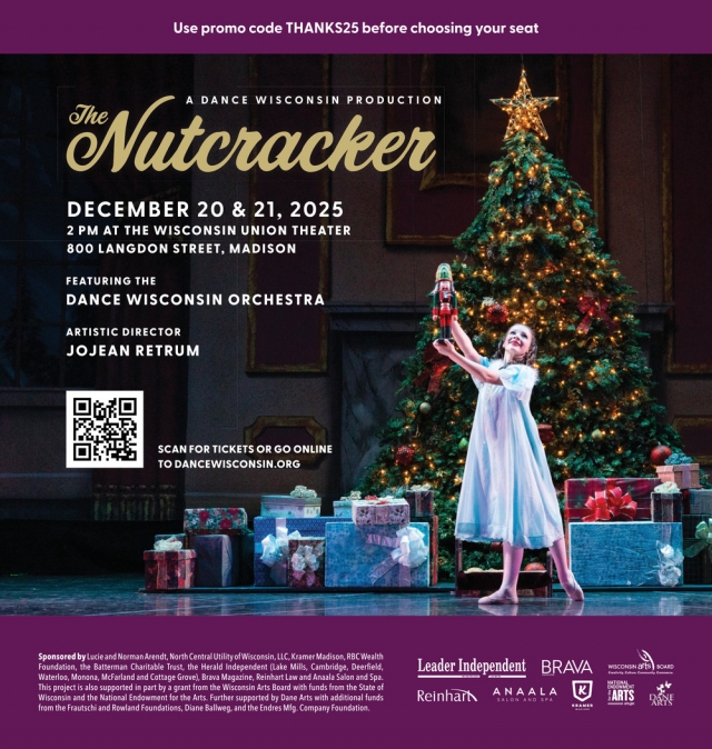 The Nutcracker, Dance Wisconsin , Madison, WI