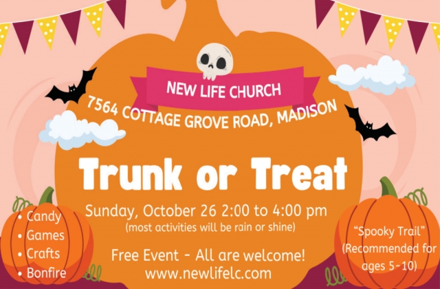 Trunk or Treat, New Life Church, Madison, WI