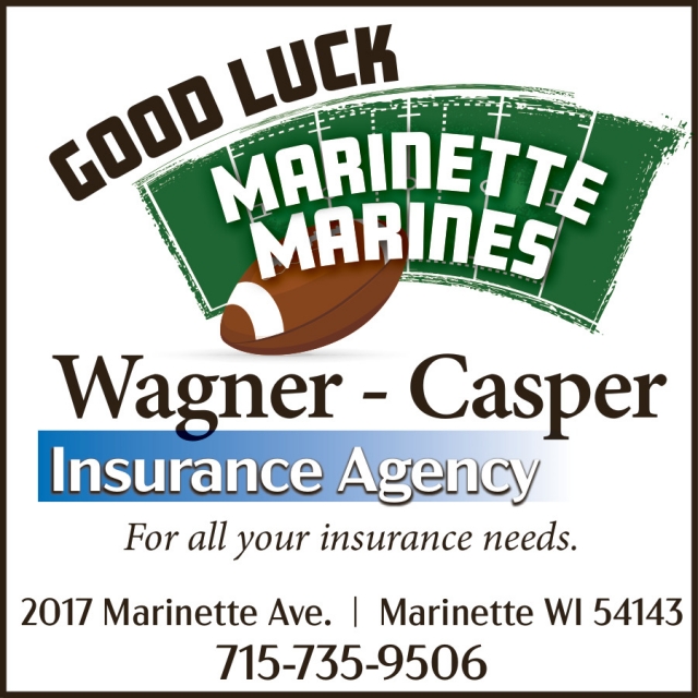 Insurance Agency, Wagner-Casper Insurance, Marinette, WI
