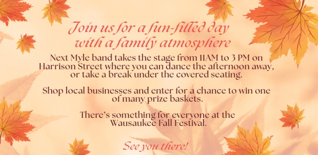 Join us for a Fun-Filled Day with a Family Atmosphere, Wausaukee Fall Festival