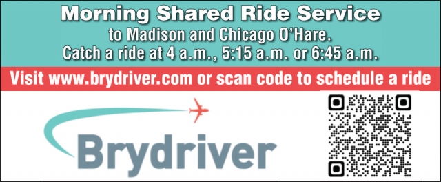 Morning Share Ride Service, Brydriver, Madison, WI