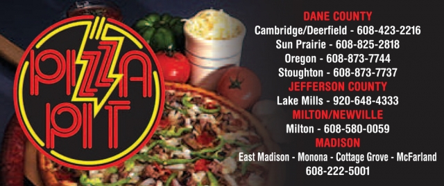 Dane County, Pizza Pit of Lake Mills, Lake Mills, WI
