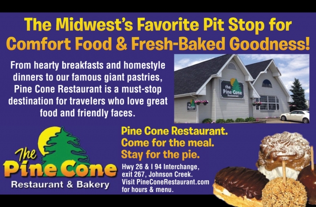 Restaurant & Bakery, The Pine Cone Restaurant & Bakery, Johnson Creek, WI