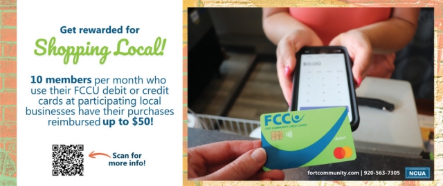 Best Credit Union!, Fort Community Credit Union, Fort Atkinson, WI