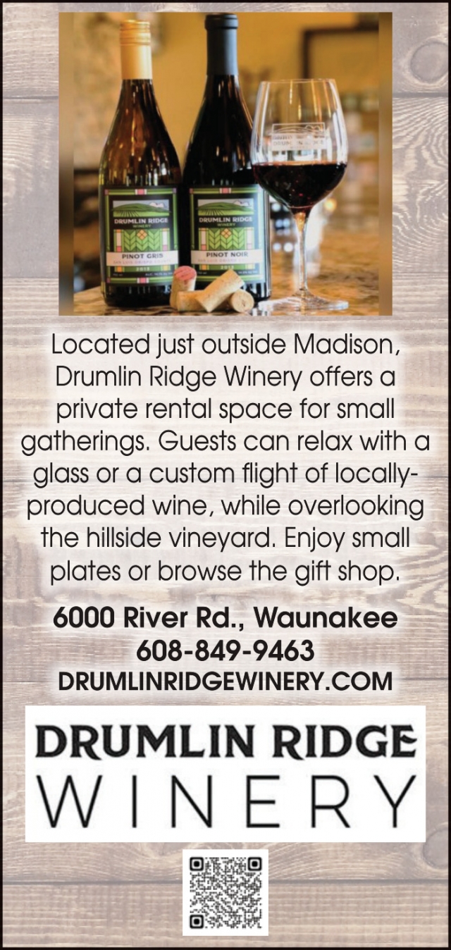 Reach for The Ridge, Drumlin Ridge Winery, Waunakee, WI