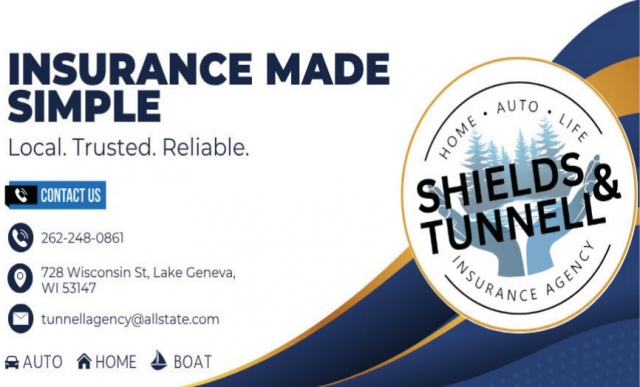 Insurance Made Simple, Shields & Tunnell - AllState, Lake Geneva, WI