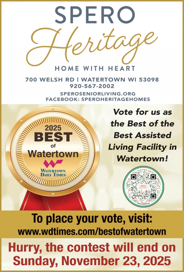 Spero Heritage, Heritage Homes, Watertown, WI