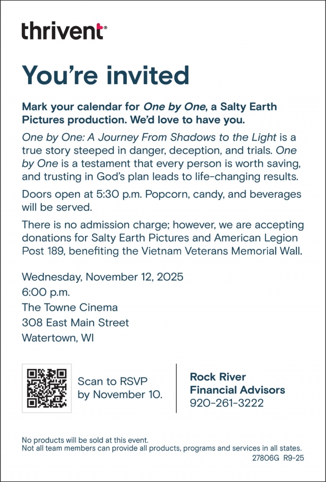 You're Invited, Thrivent Meeting (November 12, 2025)