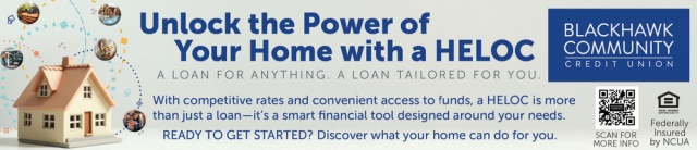 Unlock the Power of Your Home with A HELOC, Blackhawk Community Credit Union, Stoughton, WI
