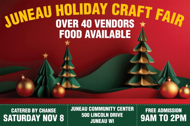 Over 40 Vendors, Juneau Holiday Craft Fair (November 8, 2025)