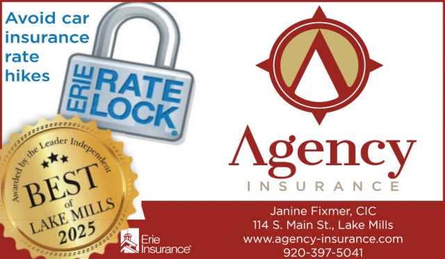 Avoid Car Insurance Rate Hikes, Agency Insurance: Janine Fixmer, Lake Mills, WI