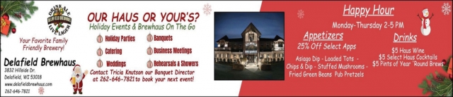 Restaurant & Brewery, Delafield Brewhaus, Delafield, WI